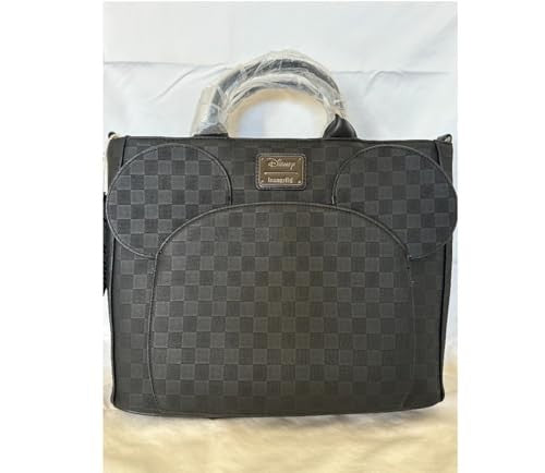 Loungefly Disney Mickey Ear Evergreen Convertible Tote To Handbag