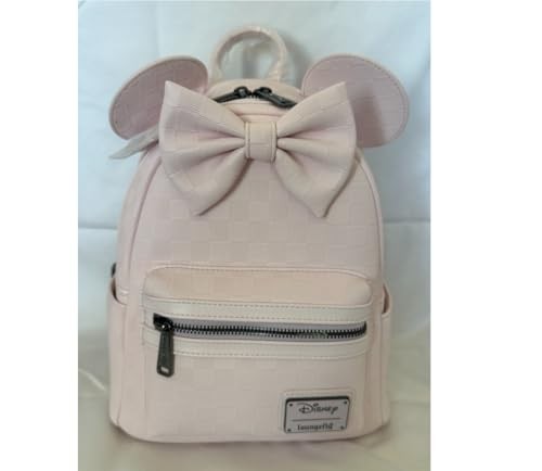 882279 Pink Ears & Bow Mini Backpack by Loungefly