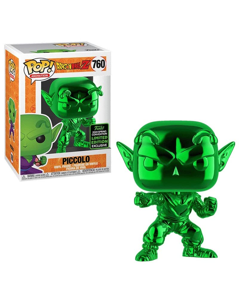 Dragon Ball Z Piccolo Green Chrome ECCC 2020 Exclusive Pop! Vinyl Figure