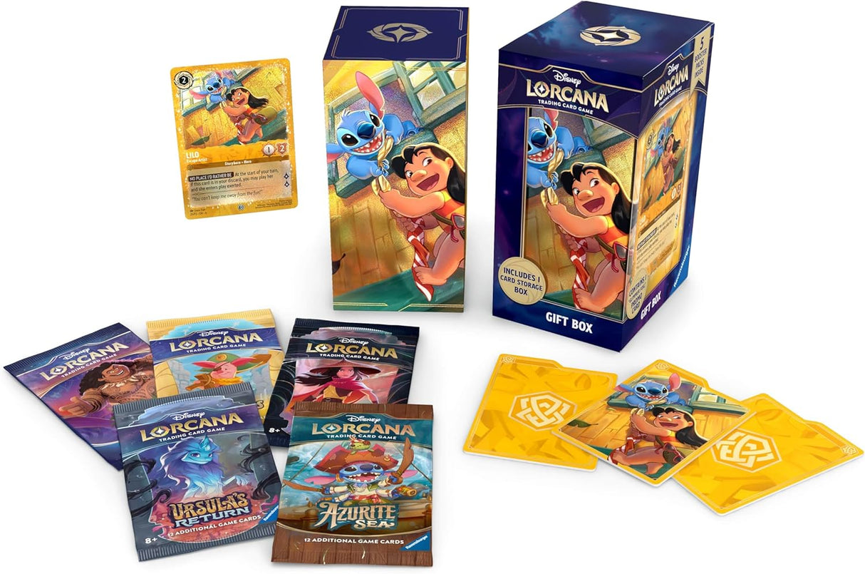 Disney Lorcana TCG Archazia's Island Gift Box – Lilo Promo & Booster Packs