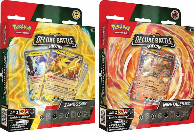 Pokémon TCG: Deluxe Battle Deck – Ninetales or Zapdos (Random Selection)