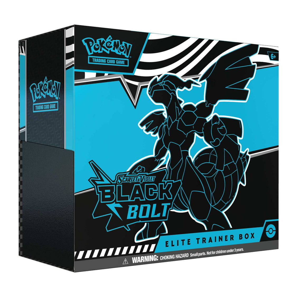 Pokemon TCG: Scarlet & Violet 10.5 - Black Bolt - Elite Trainer Box - Zekrom