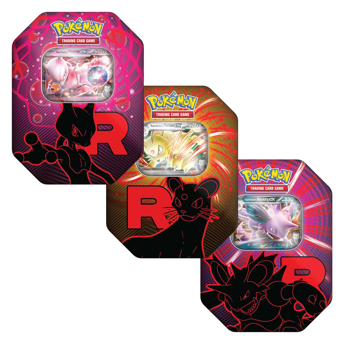 Pokemon TCG: Team Rocket Tin (1 at random)