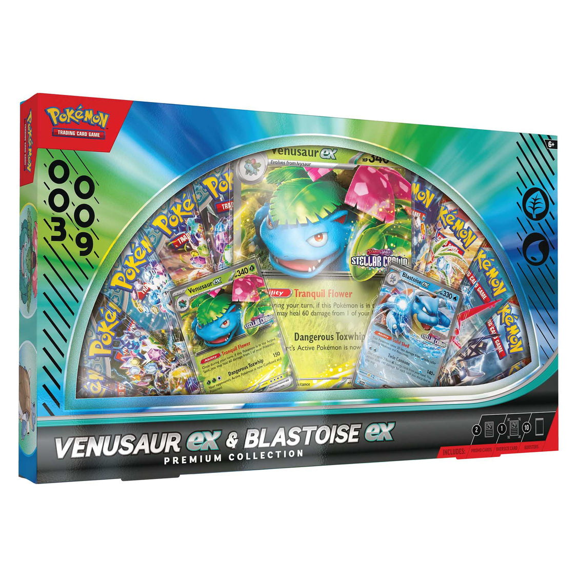 Pokemon TCG: Venusaur or Blastoise ex Premium Collection (1 at random)