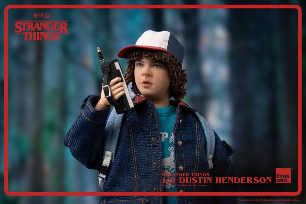 Stranger Things Action Figure 1/6 Dustin Henderson 23 cm