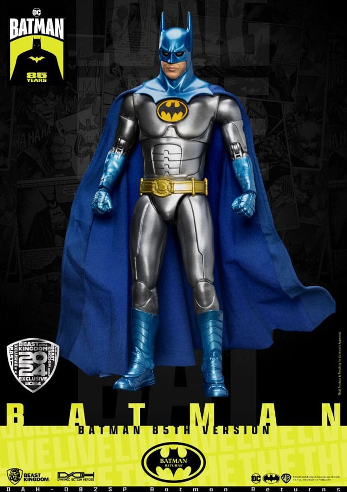 DC Comics Dynamic 8ction Heroes Action Figure 1/9 Batman Returns Batman 85th Version 21 cm