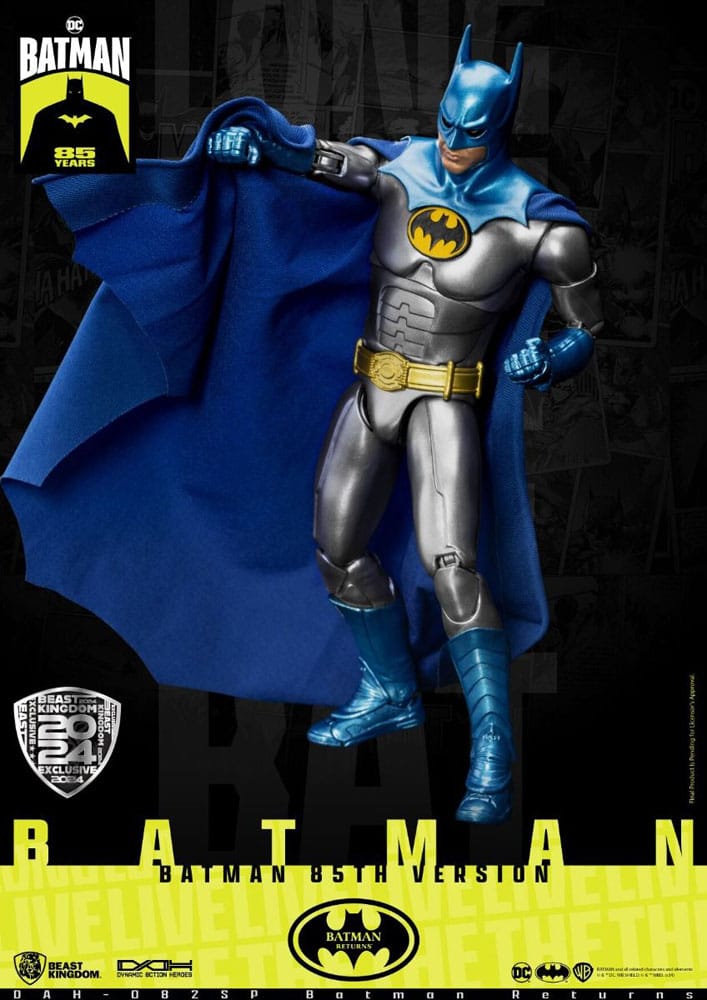DC Comics Dynamic 8ction Heroes Action Figure 1/9 Batman Returns Batman 85th Version 21 cm