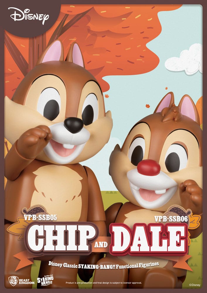 Disney: Classic Chip 'n' Dale Syaking Bang PVC Figur Dale 33 cm