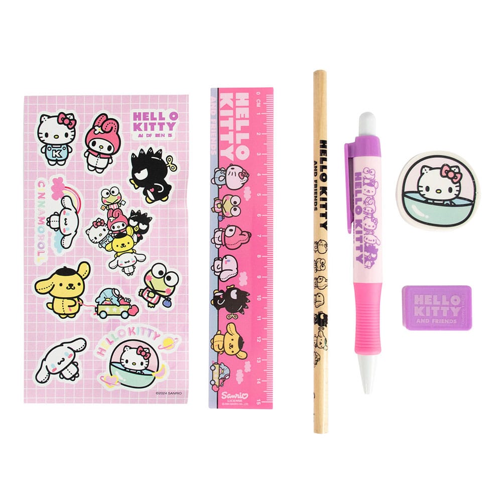 Sanrio Stationery Set 6-Pack Hello Kitty