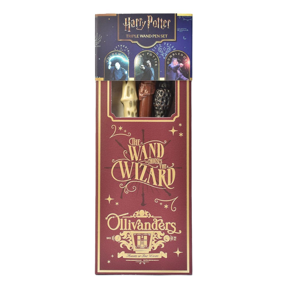 Harry Potter Triple Wand Pen Pack Magical Locations