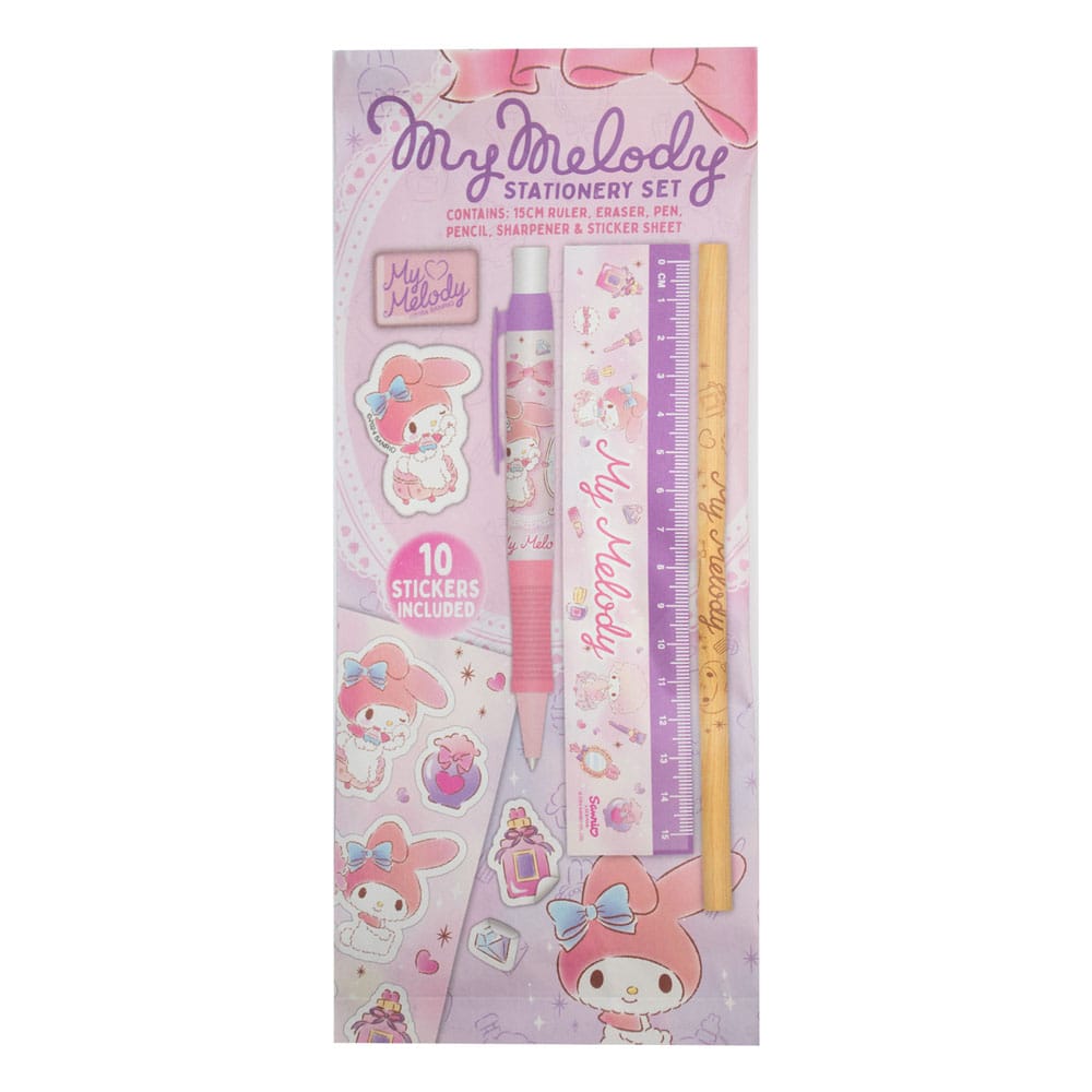 Sanrio Stationery Set 6-Pack My Melody