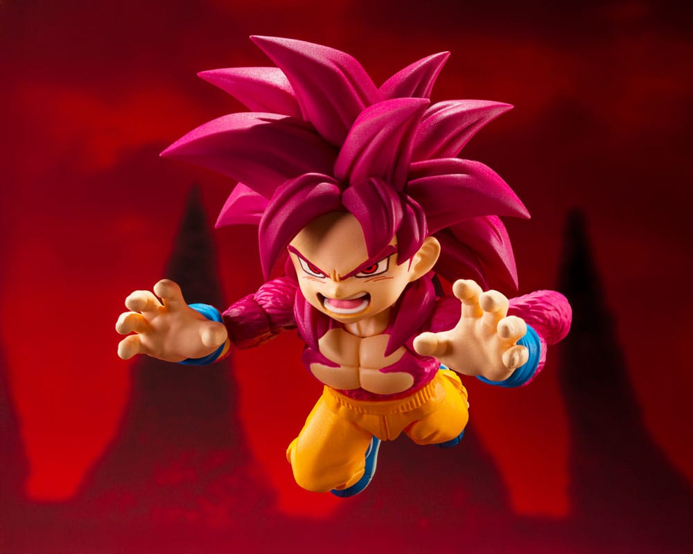 Dragon Ball Daima S.H.Figuarts Action FigureSuper Saiyan Level 4 Son Goku (mini) 8 cm