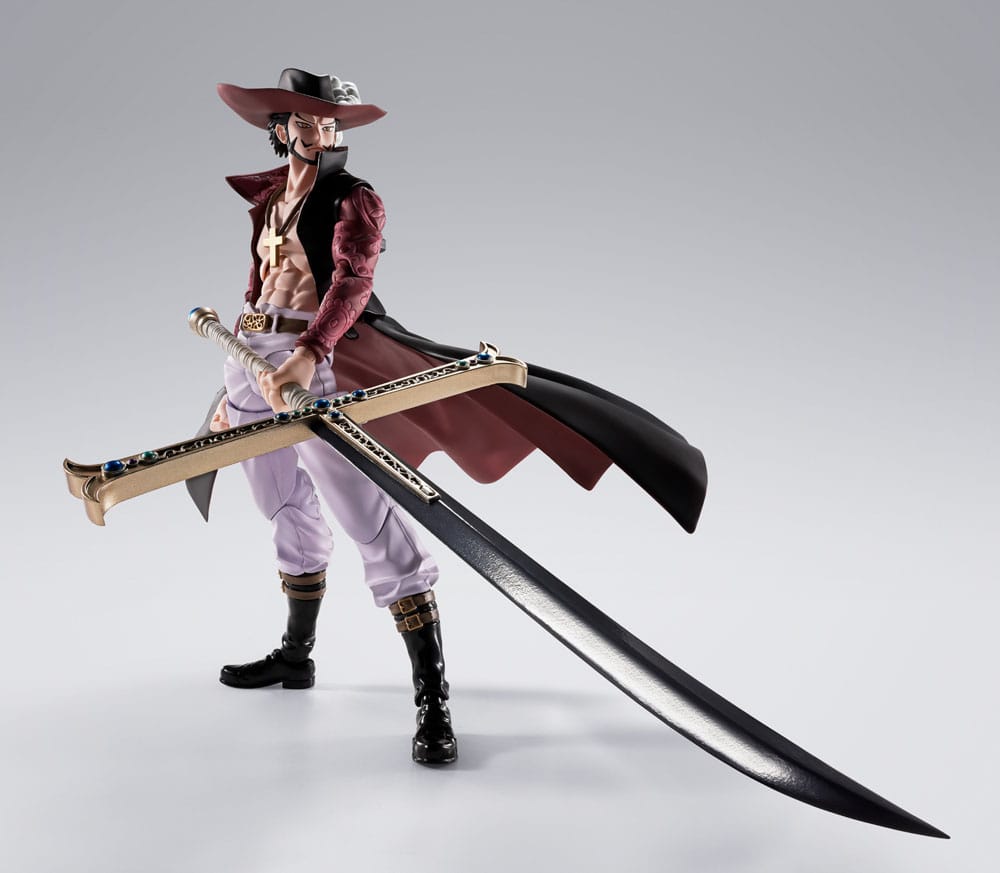 One Piece S.H.Figuarts Action Figure Dracule Mihawk Hawkeye 17 cm