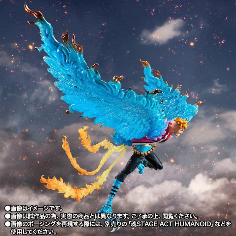 One Piece S.H.Figuarts Action Figure Marco Marineford 17 cm