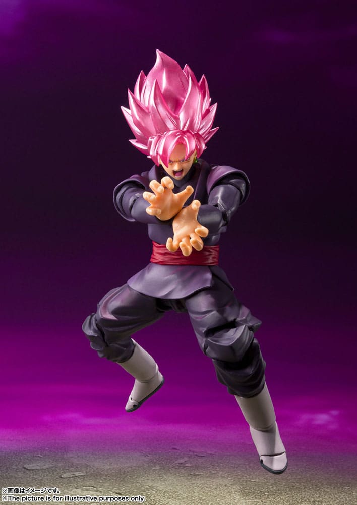 Dragon Ball Super S.H. Figuarts Action Figure Goku Black - Super Saiyan Rose Reissue 14 cm