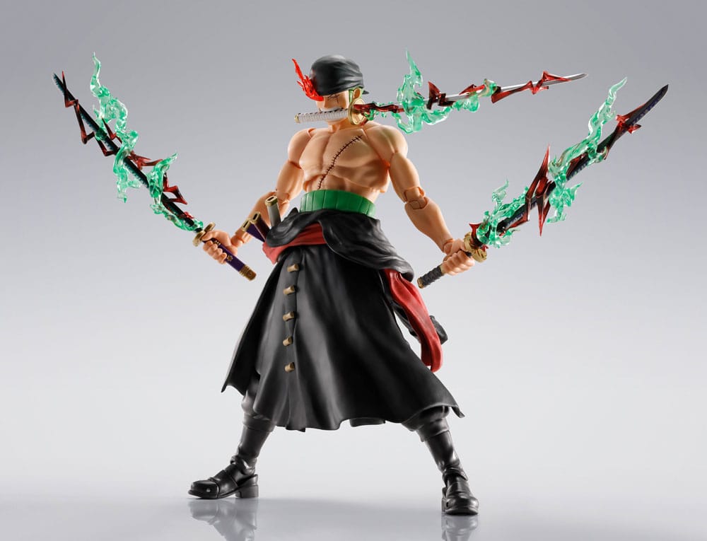 One Piece S.H.Figuarts Action Figure Roronoa Zoro The King of Hell 15 cm