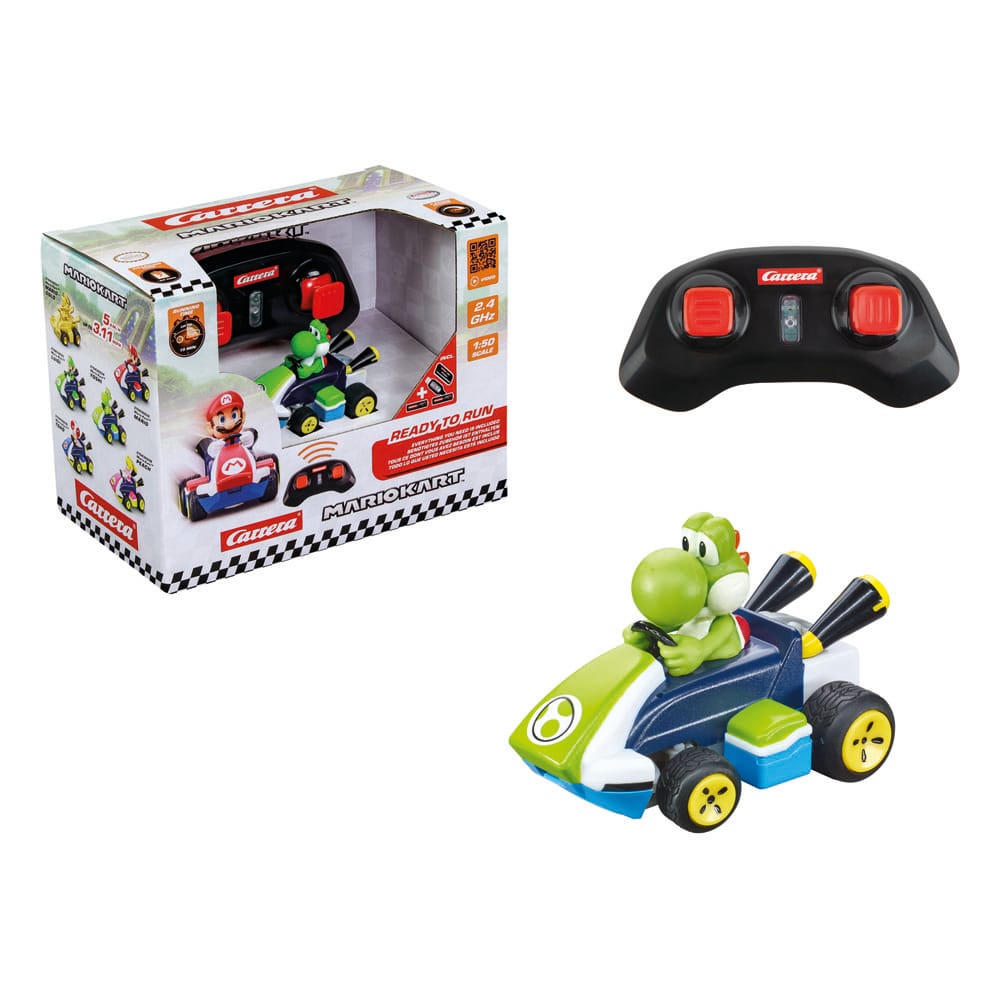 Super Mario Kart RC remote-controlled Car 1/50 2.4GHz Mini Yoshi
