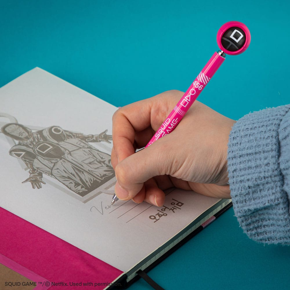 Squid Game Pen with Topper Guards