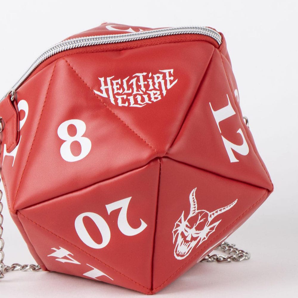 Stranger Things Faux Leather Handbag D&D Dice