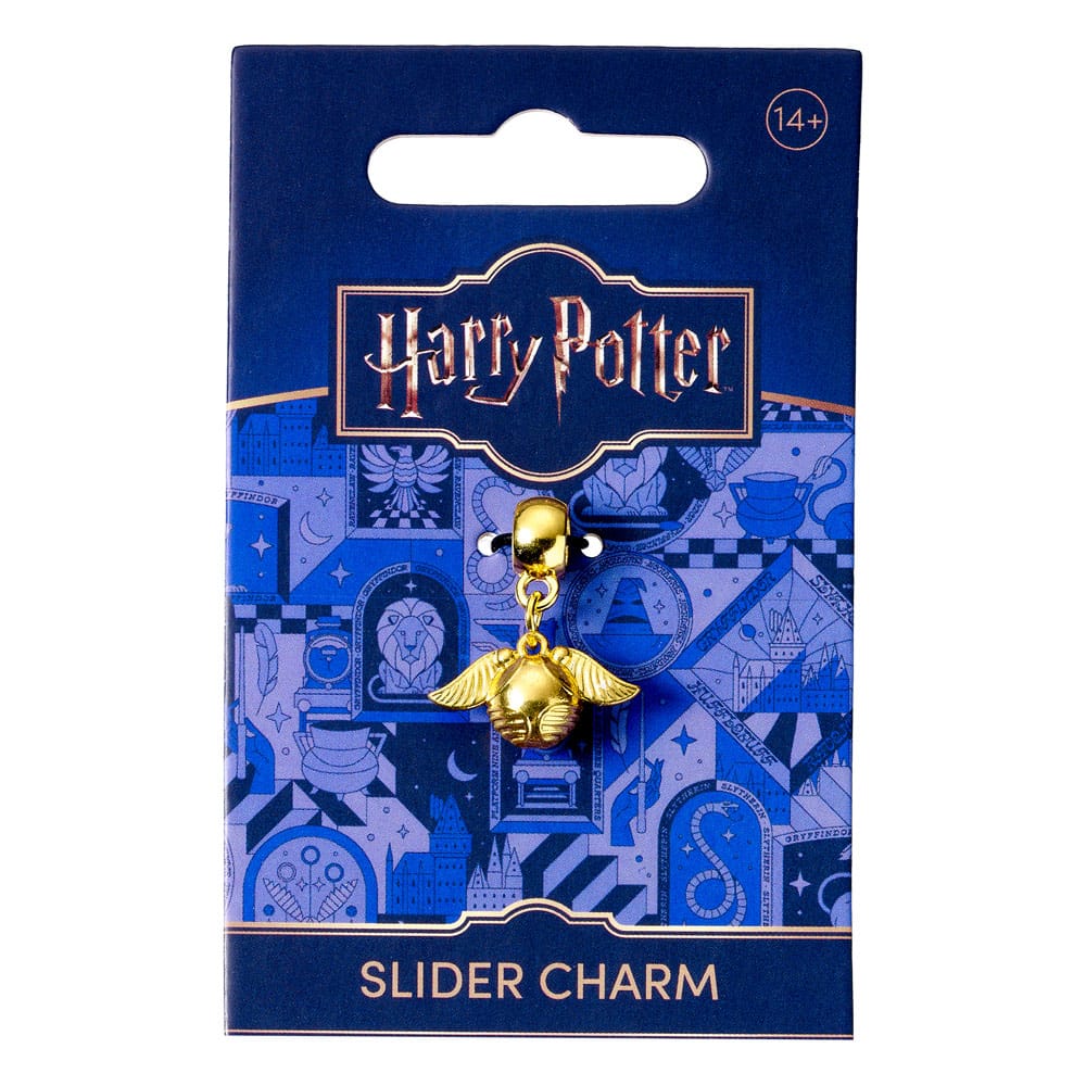 Harry Potter Charm Golden Snitch (Golden Tone)