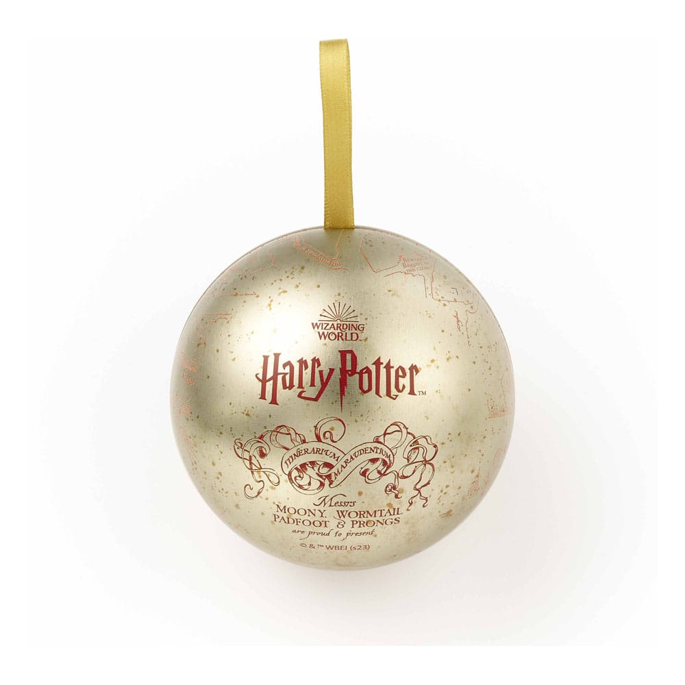 Harry Potter tree ornament with Pin Badge Deck Marauders Map
