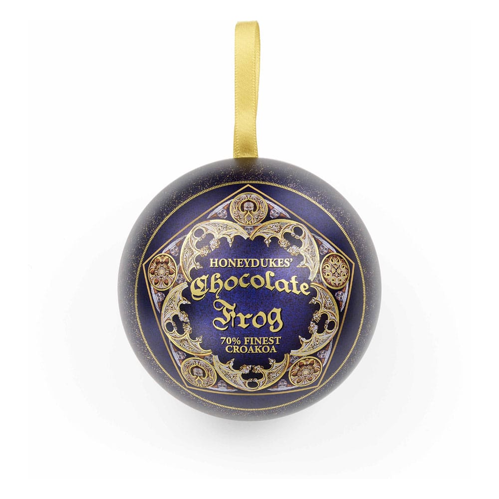 Harry Potter tree ornament with Pin Badge Deck Chocolate Frog