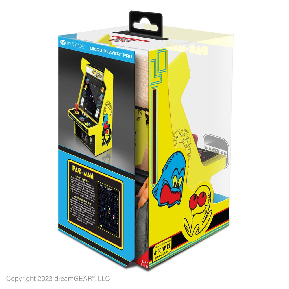 Pac-Man Portable Retro Arcade Micro Player Pro