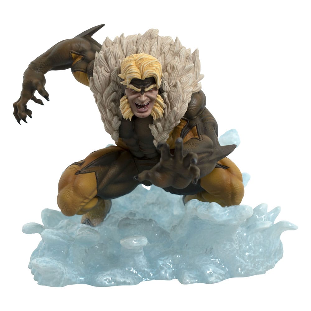 Marvel Comic Gallery PVC Diorama Sabretooth 16 cm