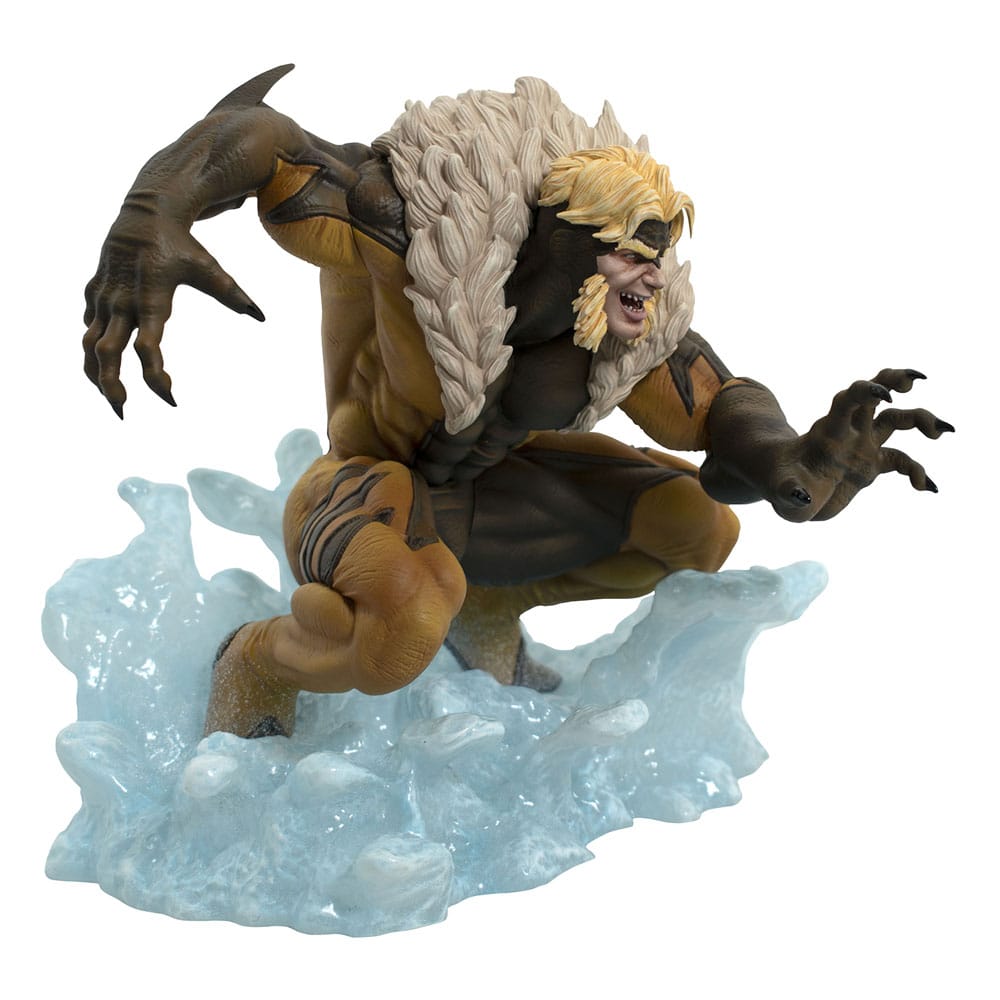 Marvel Comic Gallery PVC Diorama Sabretooth 16 cm