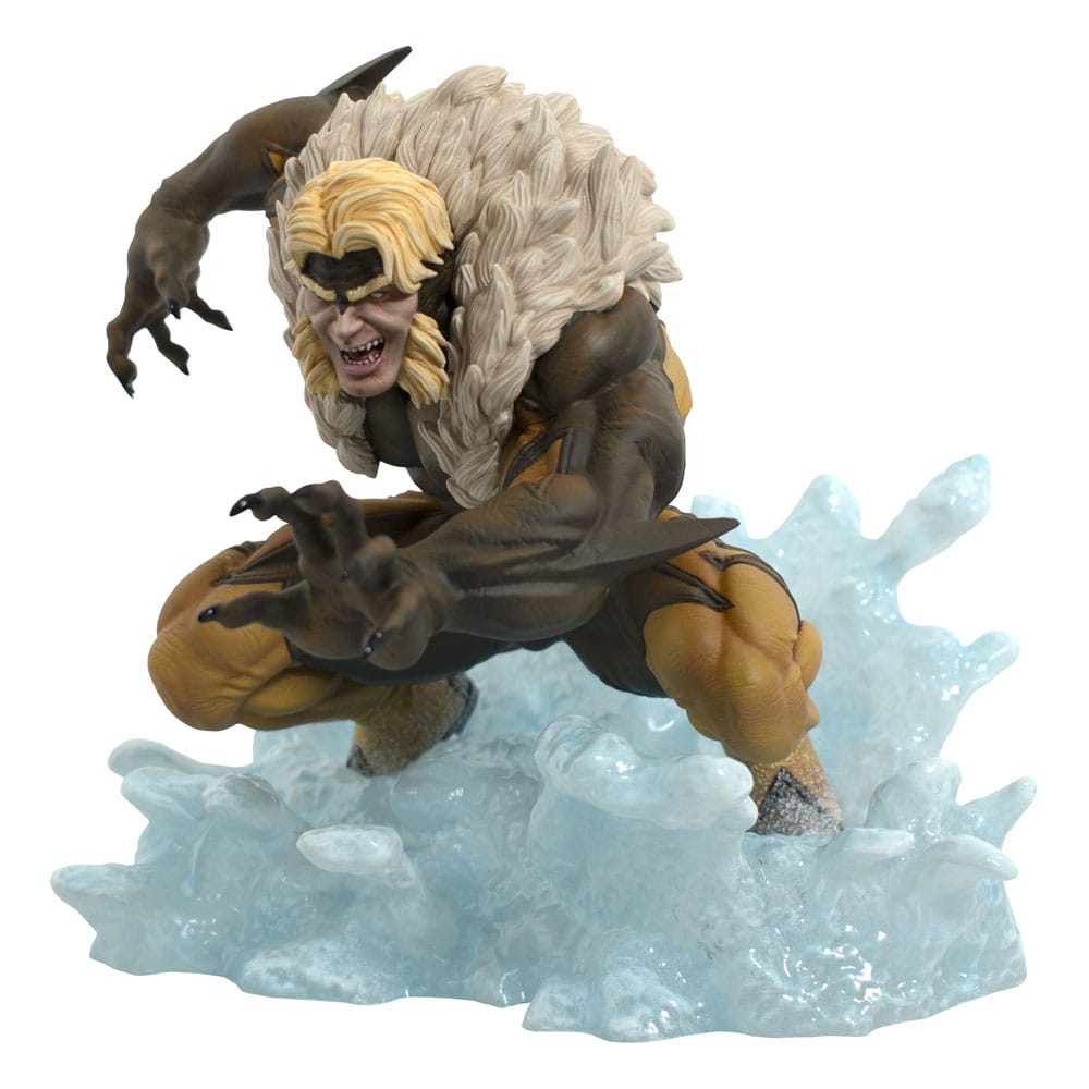 Marvel Comic Gallery PVC Diorama Sabretooth 16 cm
