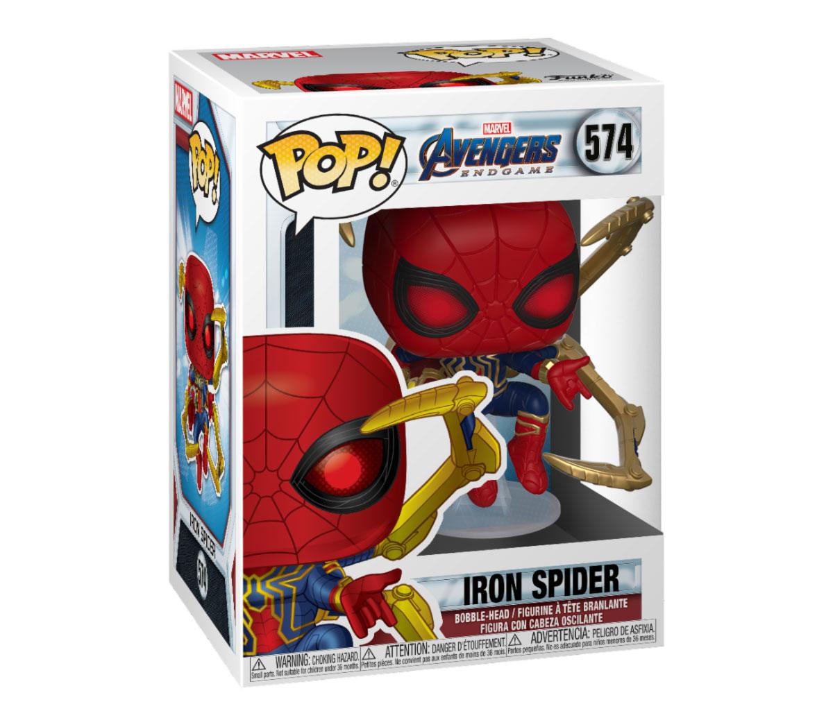 Funko POP! Iron Spider with Nano Gauntlet - A Marvelous Avengers: Endgame Collectible Figure