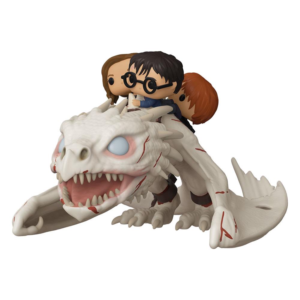 Harry Potter POP! Rides Vinyl Figure Dragon w/Harry, Ron, & Hermione 15 cm