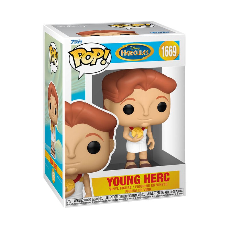 Funko POP! Young Hercules Vinyl Figure – 25th Anniversary Collectible