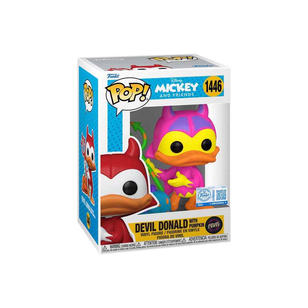 Pop! Disney: Devil Donald with Blacklight Chase Asst. (6)