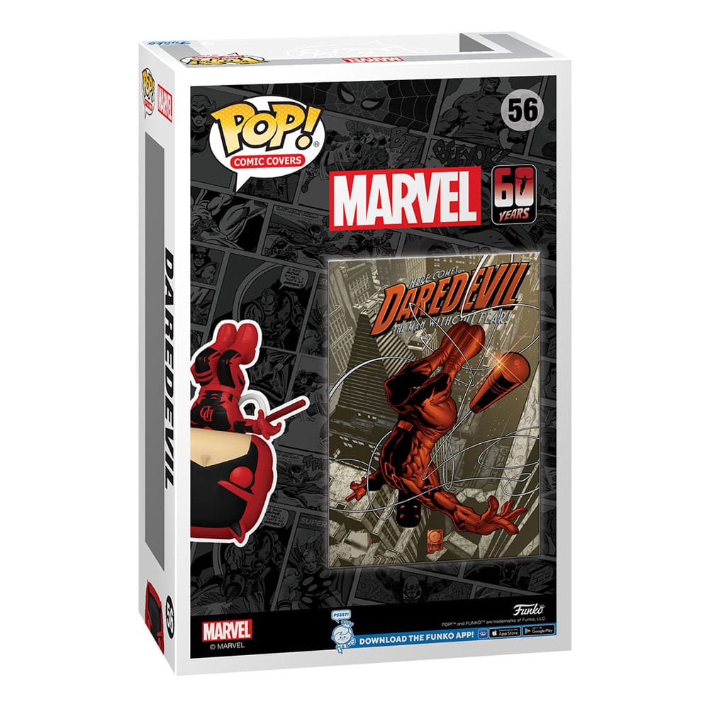 Daredevil 60th Anniversary Funko POP! Comic Cover Vinyl Figure