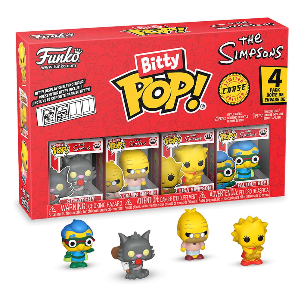 The Simpsons Bitty POP! Vinyl Figure 4-Pack Series 4 2 cm