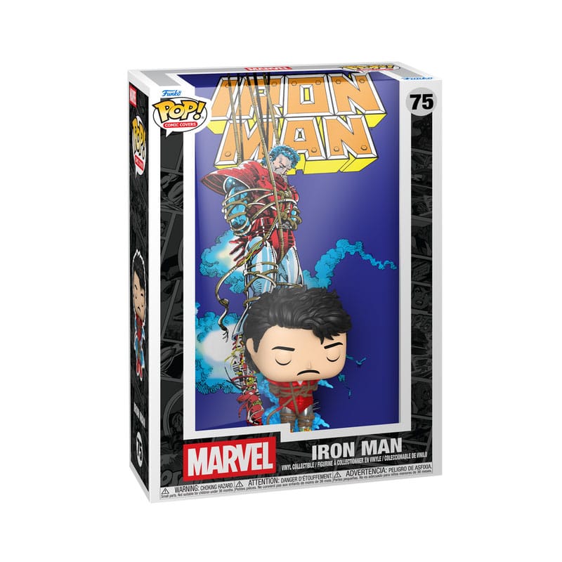 Marvel POP! Comic Cover Vinyl Figure IronMan'68 9 cm