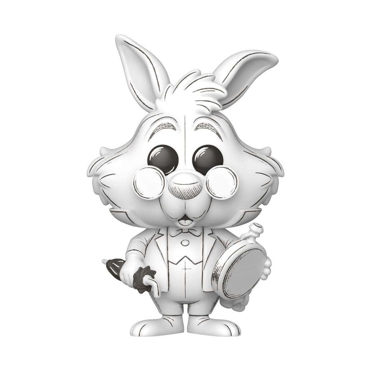 Disney POP! Vinyl Figure Sketched- White Rabbit 9 cm