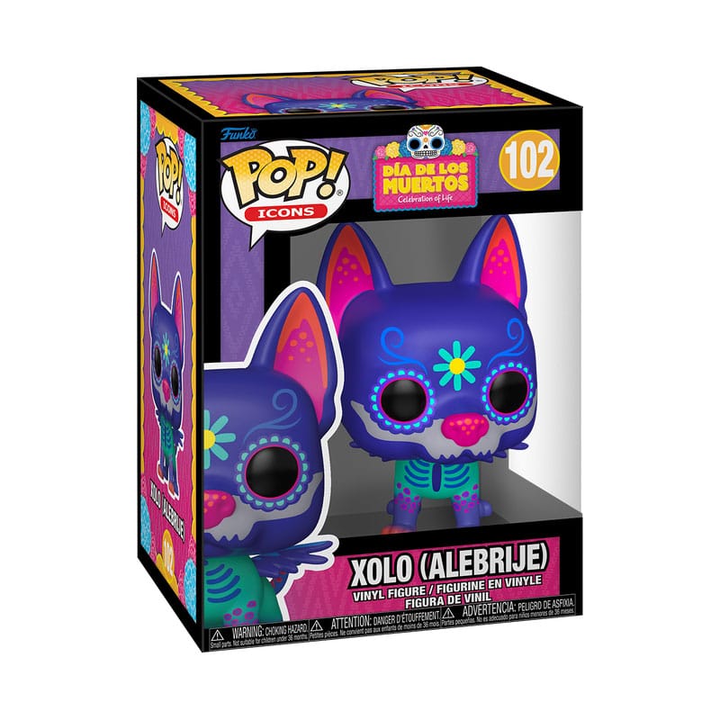 Dia de Los Muertos POP! Icons Vinyl Figure Xolo (Alebrije) 9 cm