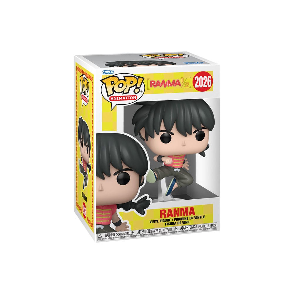 Ranma 1/2 POP! Animation Vinyl Figure Ranma w/CH 9 cm Assortment (6)