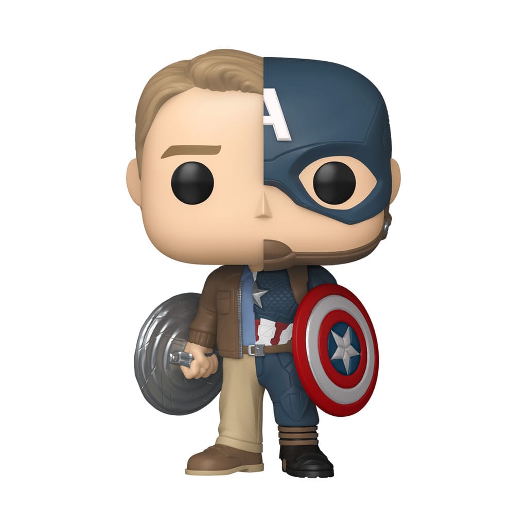 Marvel POP! Vinyl Figure Split- Cap/Steve Exclusive 9 cm