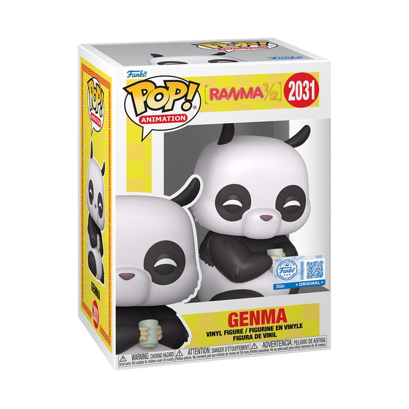 Ranma 1/2 Funko Exclusive: Genma (Panda) Vinyl POP! Figure
