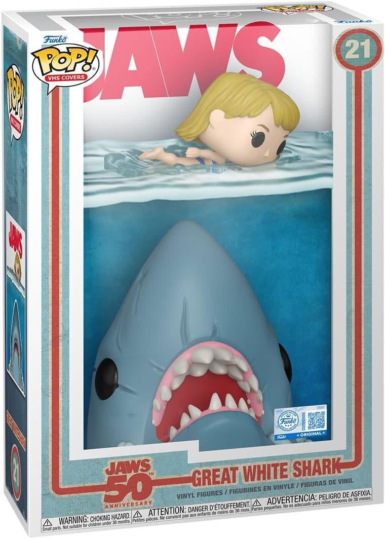 Funko Jaws POP! Comic Cover Shark Vinyl Figure - 9 cm Collectible