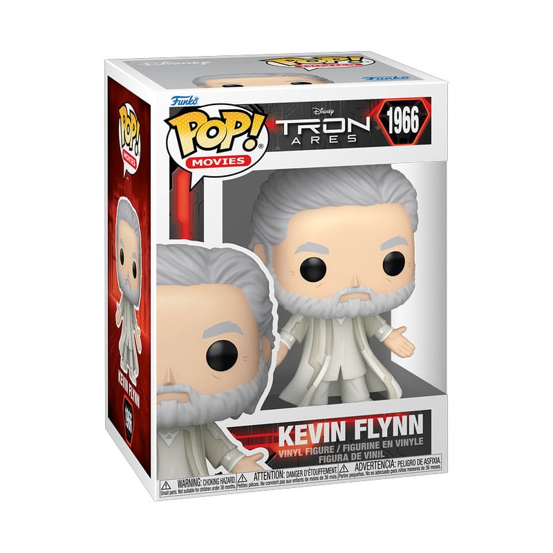 Tron: Ares POP! Movies Vinyl Figures Kevin Flynn 9 cm