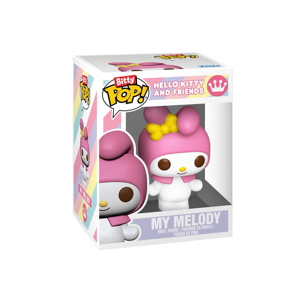 Hello Kitty Bitty POP! Vinyl Figures 2-Pack My Melody&Kuromi 2 cm