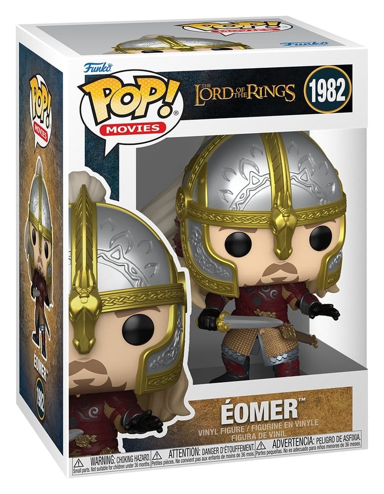 Eomer of Rohan: The Lord of the Rings POP! Movies Vinyl Figure by Funko (9 cm)