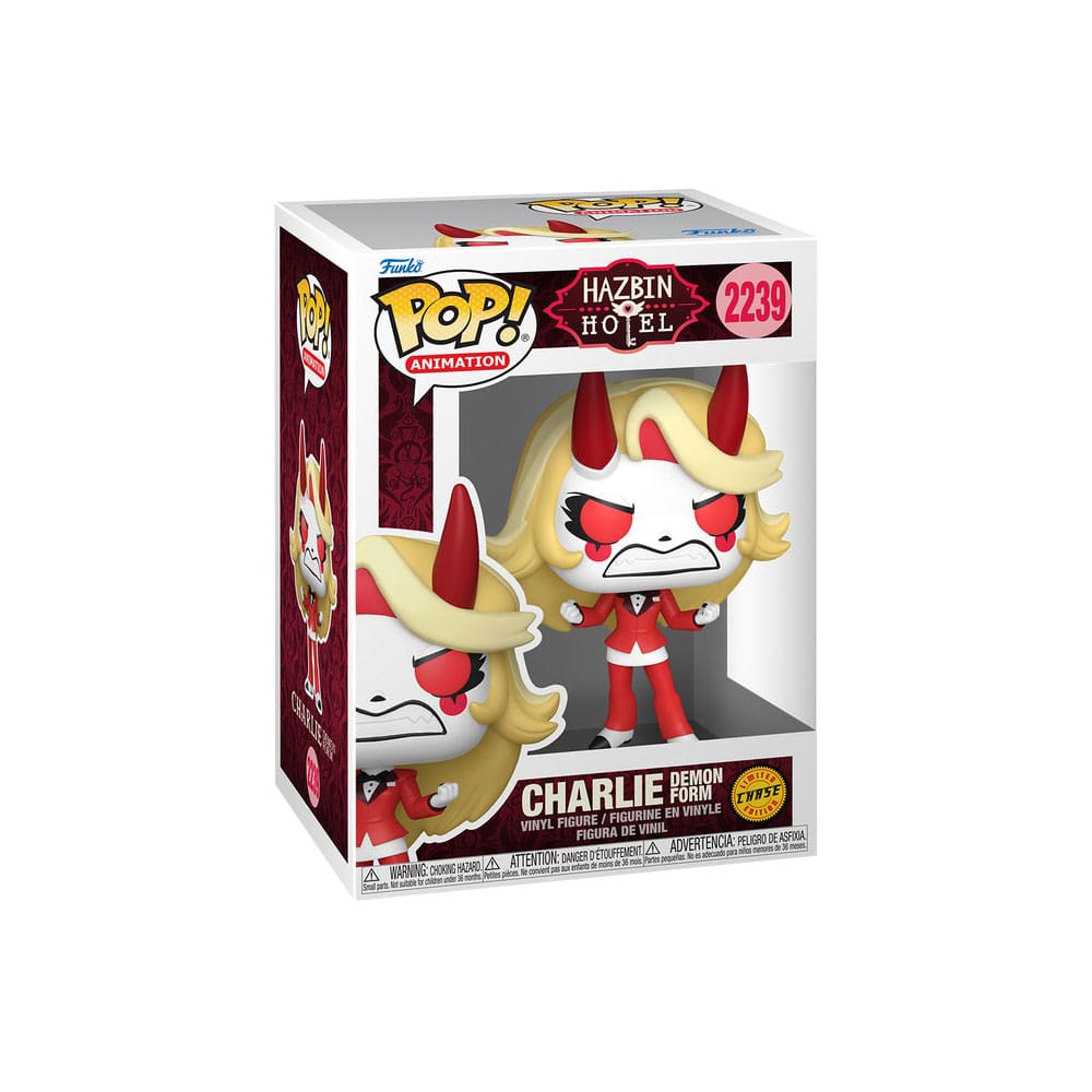Funko Hazbin Hotel POP! Vinyl Figures: Charlie w/Chance of Chase, Set of 6