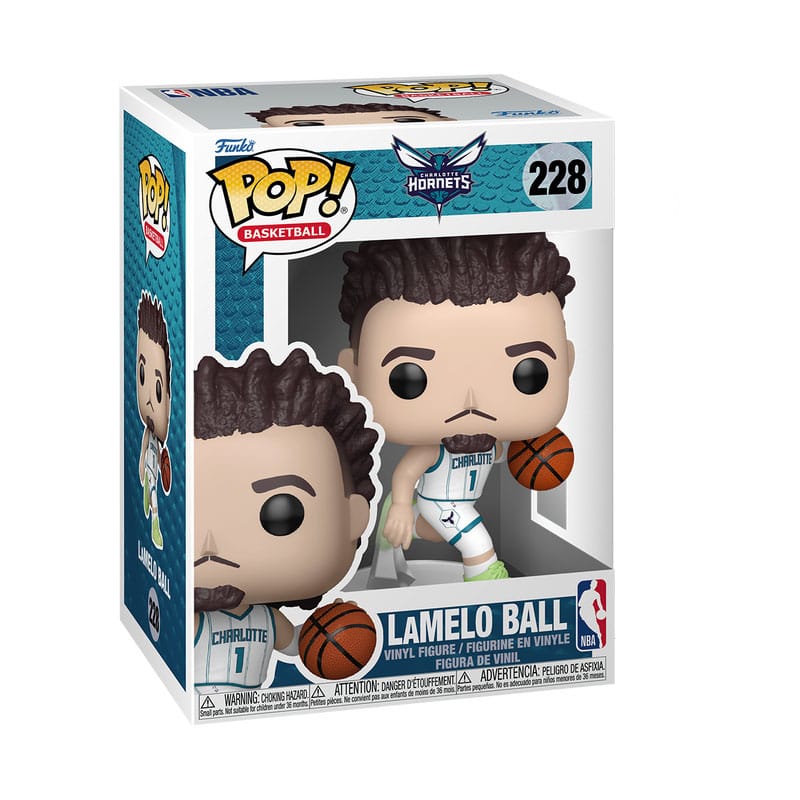 Slam Dunk with Lamelo Ball NBA Legends POP! Vinyl Figure 9cm - Home Hornets Edition
