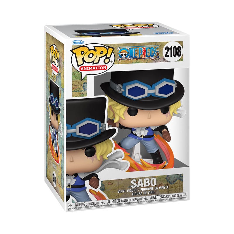 One Piece Sabo POP! Vinyl Animation Figure 9 cm | Funko Collectibles