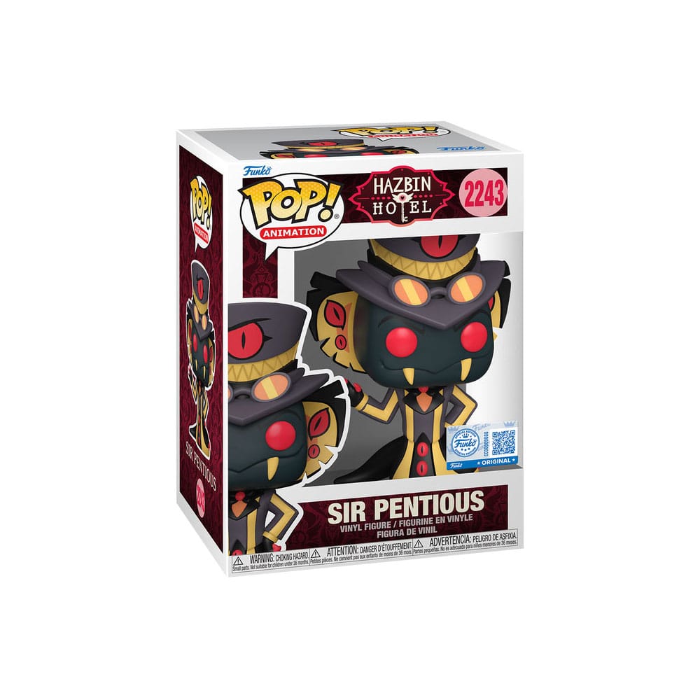 Hazbin Hotel's Sir Pentious Funko POP! Animation Vinyl Figure Collection